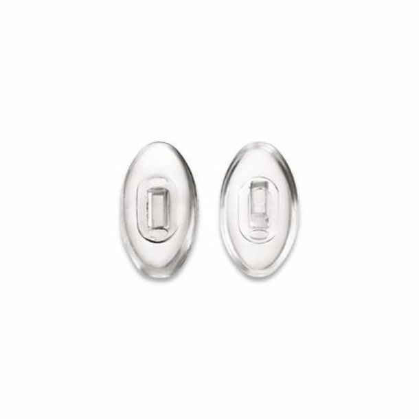 Silikon Natural SoftPad push-on symmetrical shape 13mm (100 stk)