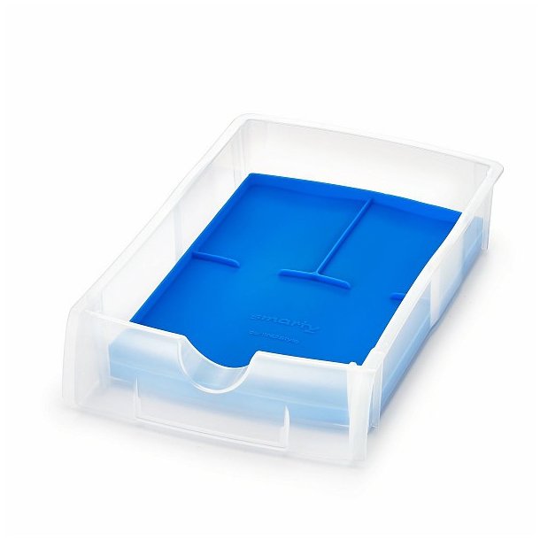 Job Trays with silicone pads (blue) - 5 pcs