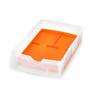 Job Trays with silicone pads (orange) - 5 pcs