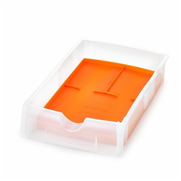 Job Trays with silicone pads (orange) - 5 pcs