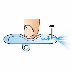 Sidesteg silicone AIR 50 stk tryk