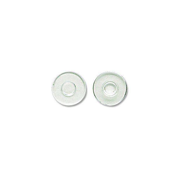 Sidesteg Slide-On Silicone - 20 stk 12mm oval