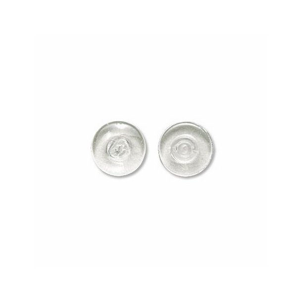 Sidesteg slide-on PVC og polycarbonate - 20 stk. 9,5mm