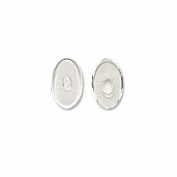 Pads for titanium, polycarbonate oval 11,5 mm
