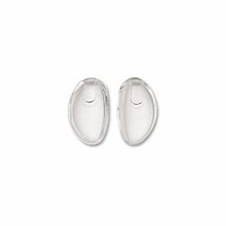 Sidesteg slide-on PVC og polycarbonate - 20 stk.