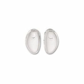 Sidesteg slide-on PVC og polycarbonate - 20 stk. 12mm D-form