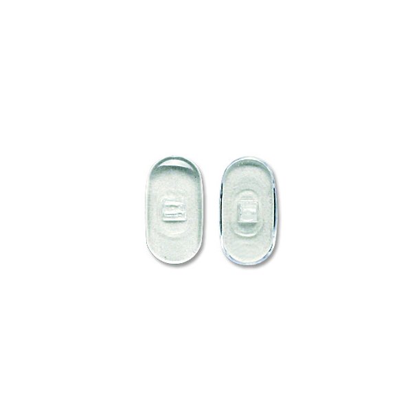 Biomedical PVC Nose Pads - Hypoallergenic 20. pcs|13,5 mm|2,1 mm
