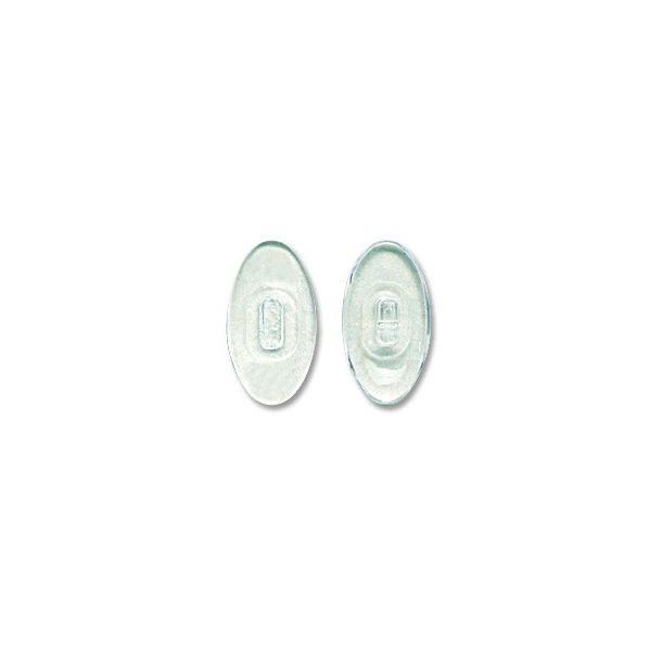 Biomedical PVC Nose Pads - Hypoallergenic Symmetrical 20. pcs|13 mm|1,9 mm