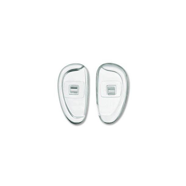 Biomedical PVC Nose Pads - Hypoallergenic 100 stk.|D-form 17mm|2,1 mm