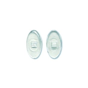 Screw-In, Clear 13mm - 20 pcs Oval