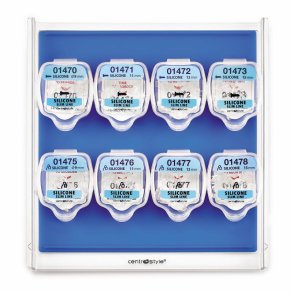 Set of slim-line silicone pads (160 stk)