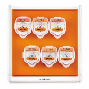 Set of 6 special pads for Titan or for rimless frames 120p.