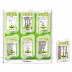 Set of temple tips for titanium sides D=1,0-1,05mm.