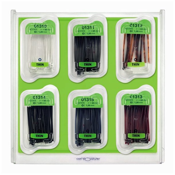 Temple Tips - 10 pcs  1,6mm|Tortoise