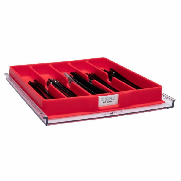 Set of 36 acetate flex sides