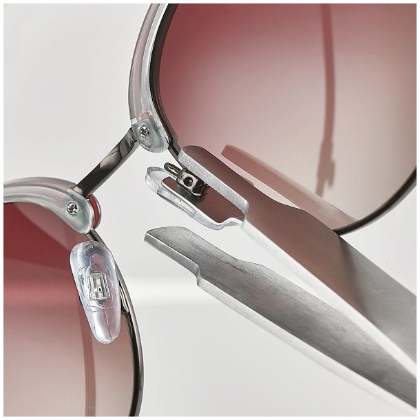 Tweezer to insert Push-On Nose Pads