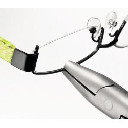 Press-In nylon plier for supra and rimless frames