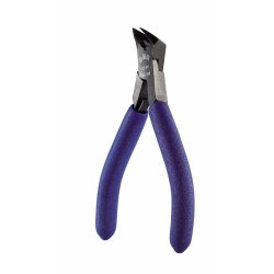 Inclined Side Cutter for cutting metal screws, flat cut - for Rimless Frames