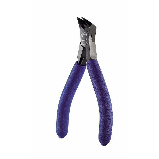 Inclined Side Cutter for cutting metal screws, flat cut - for Rimless Frames