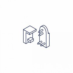 Parallel plier to remove plastic pins