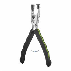 Parallel plier to remove plastic pins