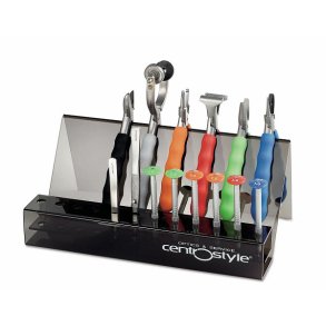 Desk Rack, acrylic stand for pliers, screwdrivers, taps, etc. Size: 300x165x130mm