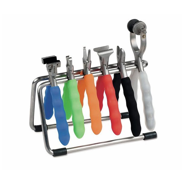 Plier Stand, stainless steel. Size: 210x130x130mm