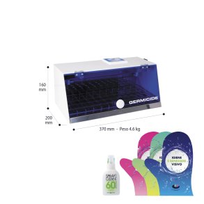 Germicidal Lamp for frames 160mm hj, 200 mm bred, 370 mm lang