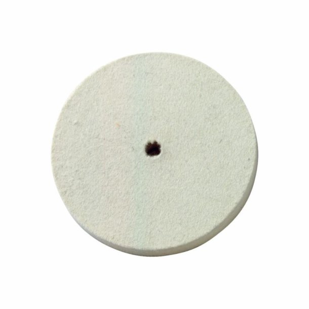Hard felt mop &Atilde;&tilde; 80mm. for CR39 lenses