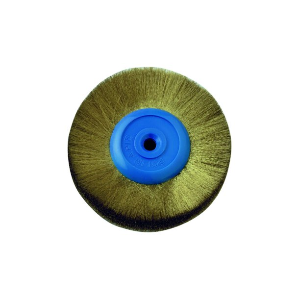 Cleaning og de-scaling brushes for polishing brass wire 90 mm.