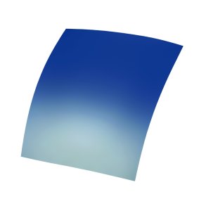 POLARIZING SHEETS Triacetate Base 4, Blue Gradient, 75% - 6