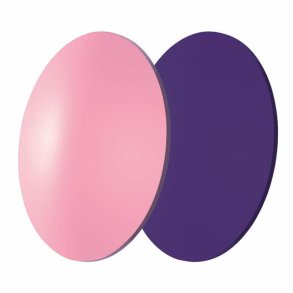 CR39 photochromatic lens light pink B2 D=71mm.