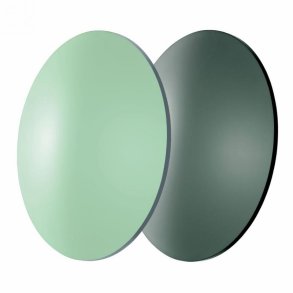 CR39 photochromatic lens light green B2 D71mm