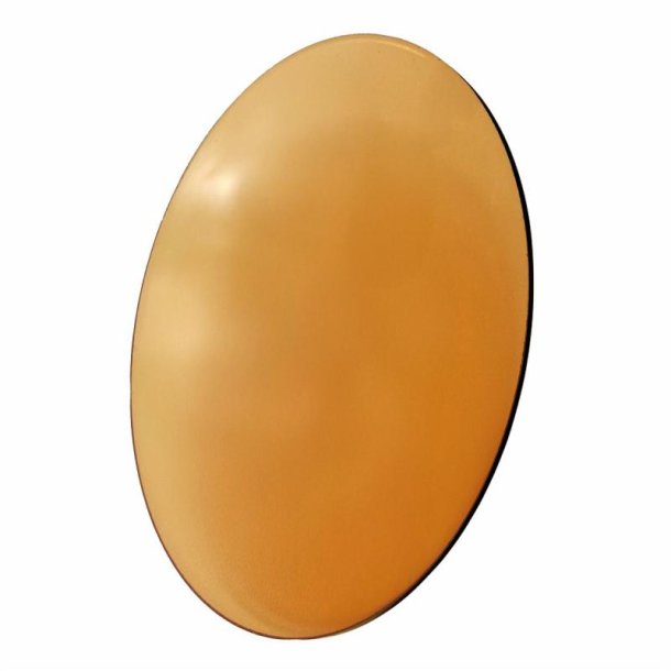 Orange CR39 Lens B4, 76mm, D=1.8mm