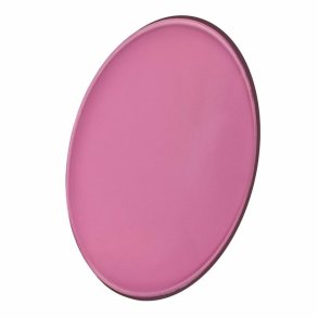 Pink Polycarbonate Lens with Internal AR B2, 80mm, D=2.0mm