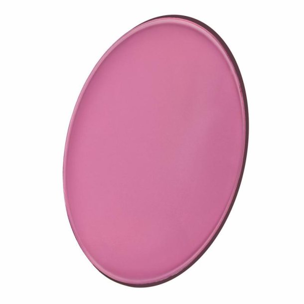 Pink Polycarbonate Lens, B4 80mm, D=2.0mm