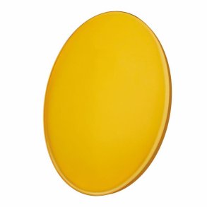 Orange Polycarbonate Lens, B4 80mm, D=2.0mm