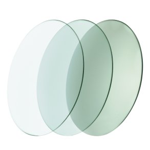 CR39 Photochromic Lenses Base 4, Light Grey/Dark Grey, 5%-65% - 2