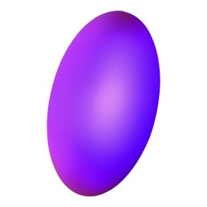 CR39 Multilayer Mirrored Lenses Base 6, Mirror Violet Base, G15 75% - 2