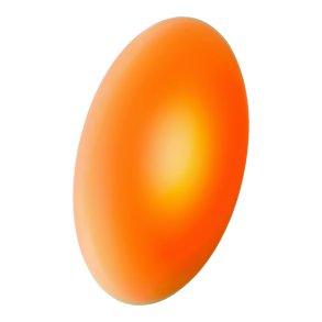 CR39 Multilayer Mirrored Lenses Base 6, Mirror Orange Base Grey, 75% - 2