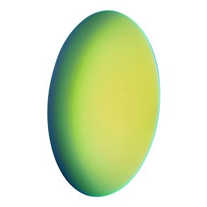 CR39 Multilayer Mirrored Lenses Base 6, Mirror Gold Base Grey, 75% - 2