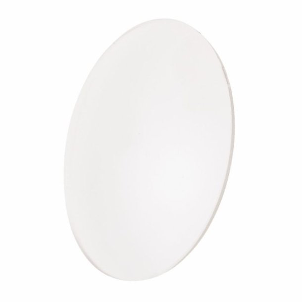 Polycarb. lenses clear base 6D=73mm H=2.2mm