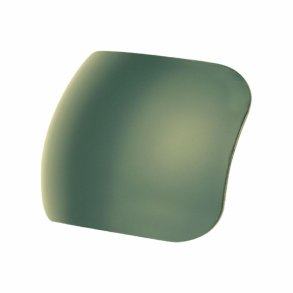 Polycarbonat Polar. lenses B6A.R. green-grey coated 70x50mm