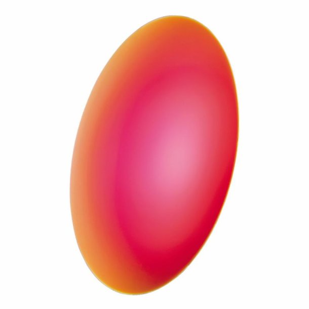 Multilayer red mirrored polycarb. lens B6 D76mm