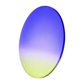 CR39 Bicolour Fashion Base 6, Bicolour: Yellow/Violet Gradient, 30% - 2