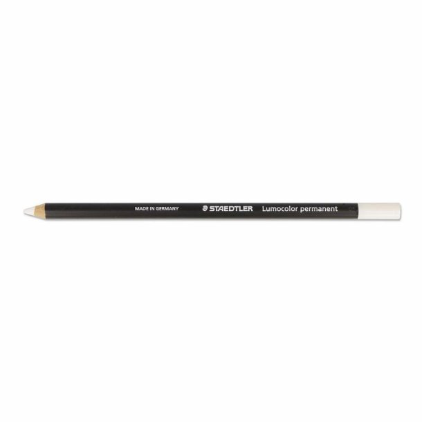 White permanent pencilto mark