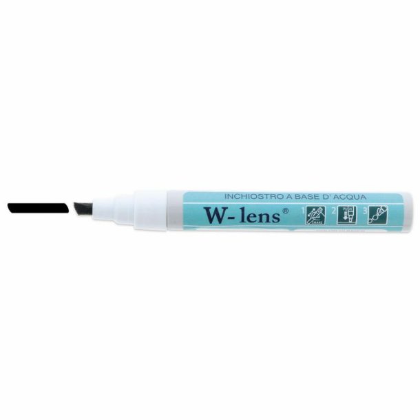 Water make up lens black