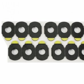 Elliptical blocking pads D14x21mm THK0.9mm superhydrophobic