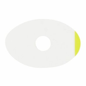 Adhesive protection pads clearovalshape anti-torsion40x26mm