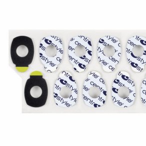 Rectangular blocking pads 14x21x 0,8mm.